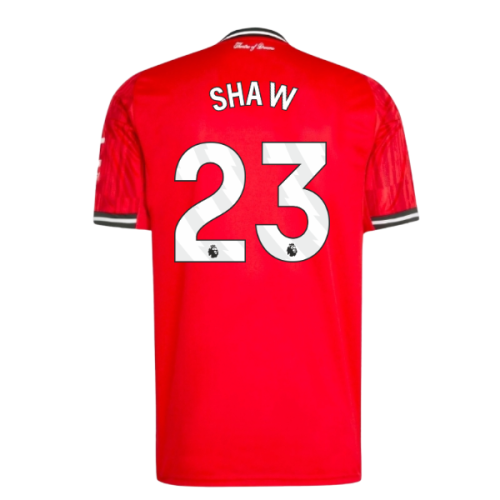 2025-2026 Man Utd Home Shirt (Shaw 23)