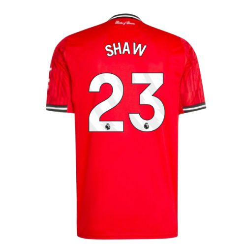 2025-2026 Man Utd Home Shirt (Shaw 23)