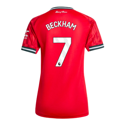 2025-2026 Man Utd Home Shirt (Womens) (Beckham 7)