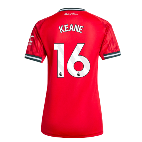 2025-2026 Man Utd Home Shirt (Womens) (Keane 16)
