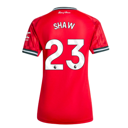 2025-2026 Man Utd Home Shirt (Womens) (Shaw 23)
