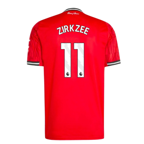 2025-2026 Man Utd Home Shirt (Zirkzee 11)