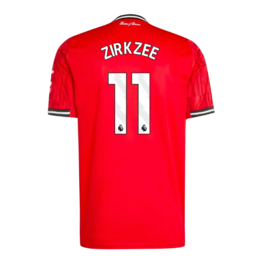 2025-2026 Man Utd Home Shirt (Zirkzee 11)