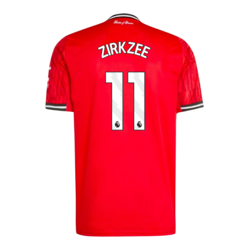 2025-2026 Man Utd Home Shirt (Zirkzee 11)
