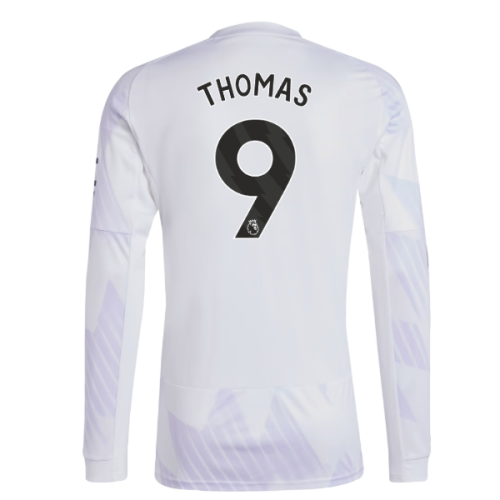 2025-2026 Man Utd Long Sleeve Away Shirt (Thomas 9)