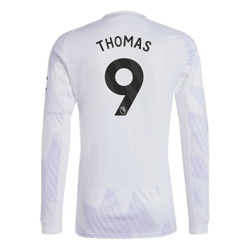 2025-2026 Man Utd Long Sleeve Away Shirt (Thomas 9)
