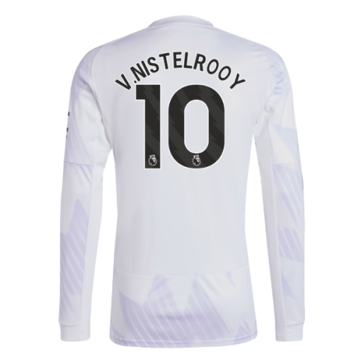 2025-2026 Man Utd Long Sleeve Away Shirt (V.Nistelrooy 10)