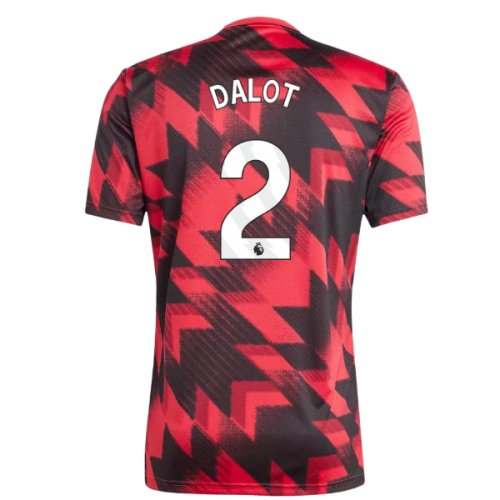 2025-2026 Man Utd Pre-Match Shirt (Red) (Dalot 2)