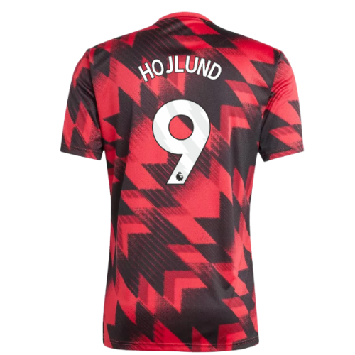 2025-2026 Man Utd Pre-Match Shirt (Red) (Hojlund 9)