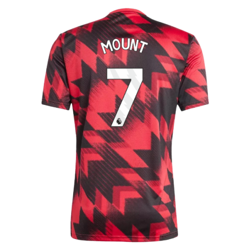2025-2026 Man Utd Pre-Match Shirt (Red) (Mount 7)