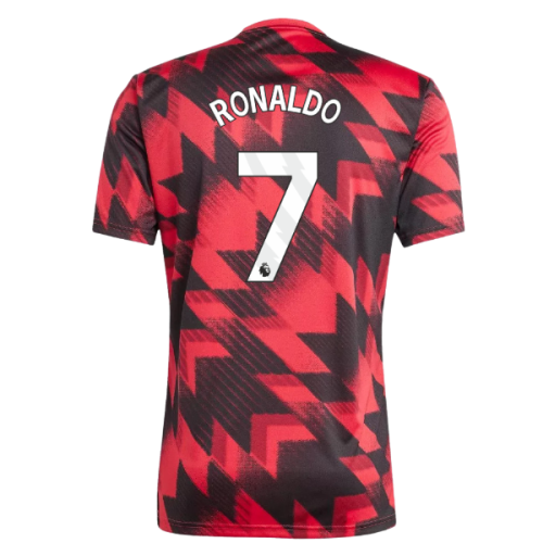 2025-2026 Man Utd Pre-Match Shirt (Red) (Ronaldo 7)