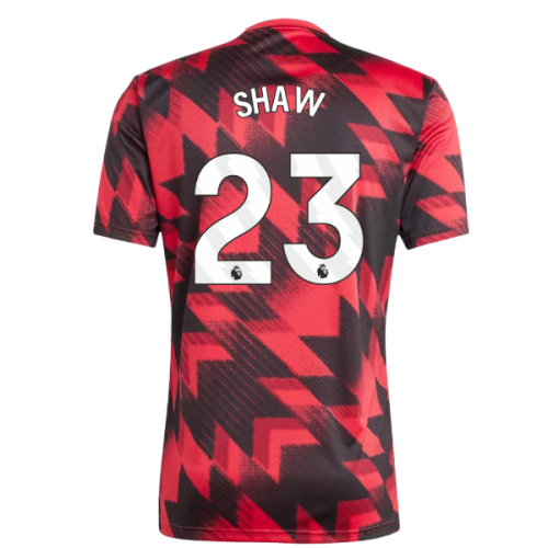 2025-2026 Man Utd Pre-Match Shirt (Red) (Shaw 23)
