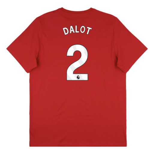 2025-2026 Man Utd Seasonal Graphic Tee (Red) (Dalot 2)