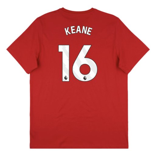 2025-2026 Man Utd Seasonal Graphic Tee (Red) (Keane 16)