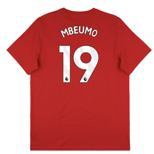 2025-2026 Man Utd Seasonal Graphic Tee (Red) (Mbeumo 19)