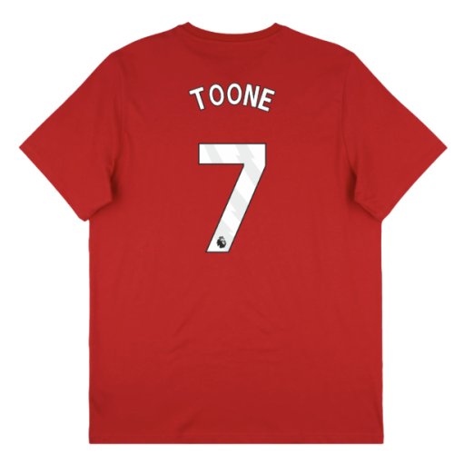 2025-2026 Man Utd Seasonal Graphic Tee (Red) (Toone 7)