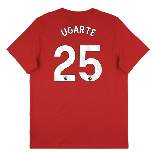 2025-2026 Man Utd Seasonal Graphic Tee (Red) (Ugarte 25)