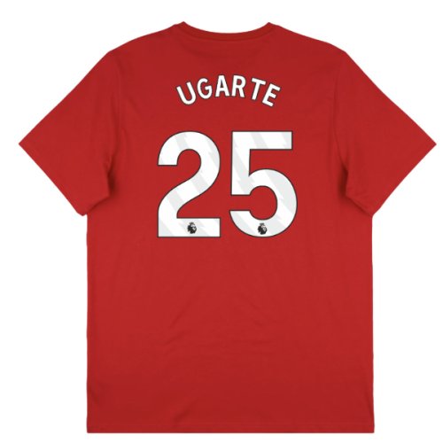 2025-2026 Man Utd Seasonal Graphic Tee (Red) (Ugarte 25)