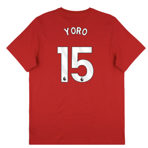 2025-2026 Man Utd Seasonal Graphic Tee (Red) (Yoro 15)
