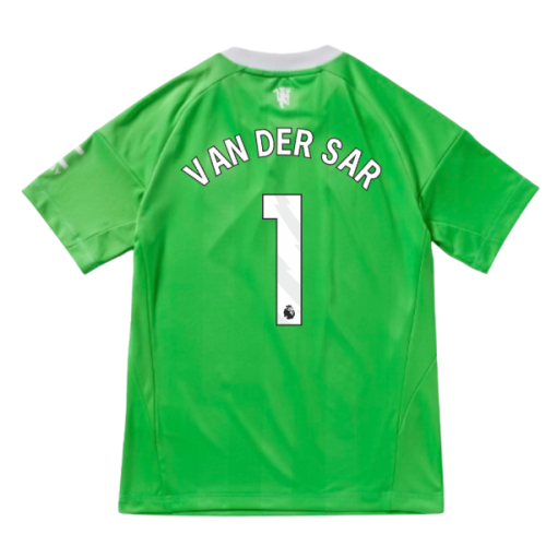 2025-2026 Man Utd Third Goalkeeper Shirt (Green) - Kids (Van Der Sar 1)