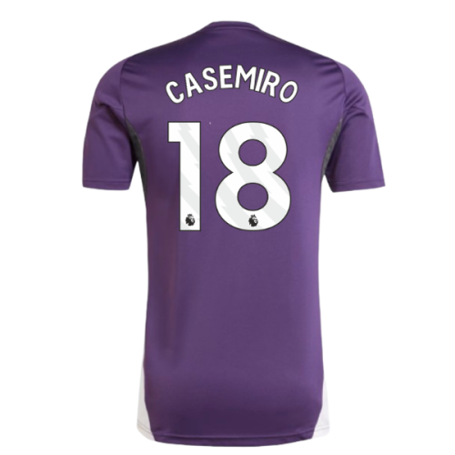 2025-2026 Man Utd Training Jersey (Aurora Plum) (Casemiro 18)