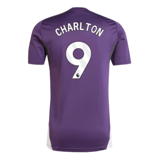 2025-2026 Man Utd Training Jersey (Aurora Plum) (Charlton 9)