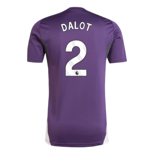 2025-2026 Man Utd Training Jersey (Aurora Plum) (Dalot 2)