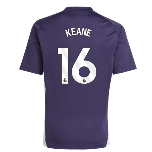 2025-2026 Man Utd Training Jersey (Aurora Plum) - Kids (Keane 16)