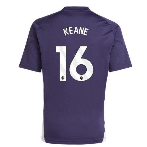 2025-2026 Man Utd Training Jersey (Aurora Plum) - Kids (Keane 16)
