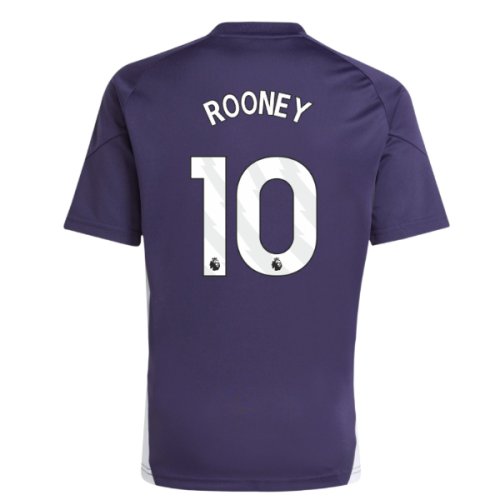 2025-2026 Man Utd Training Jersey (Aurora Plum) - Kids (Rooney 10)