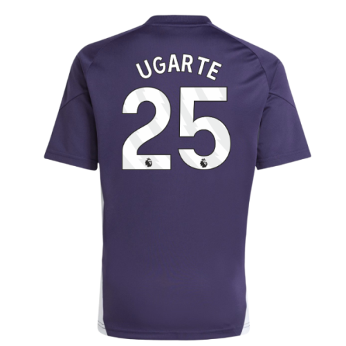 2025-2026 Man Utd Training Jersey (Aurora Plum) - Kids (Ugarte 25)