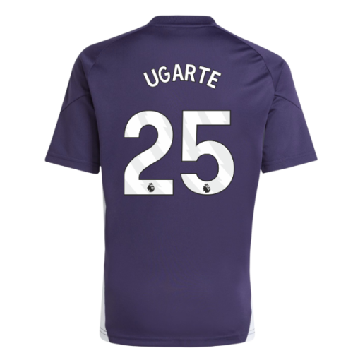 2025-2026 Man Utd Training Jersey (Aurora Plum) - Kids (Ugarte 25)