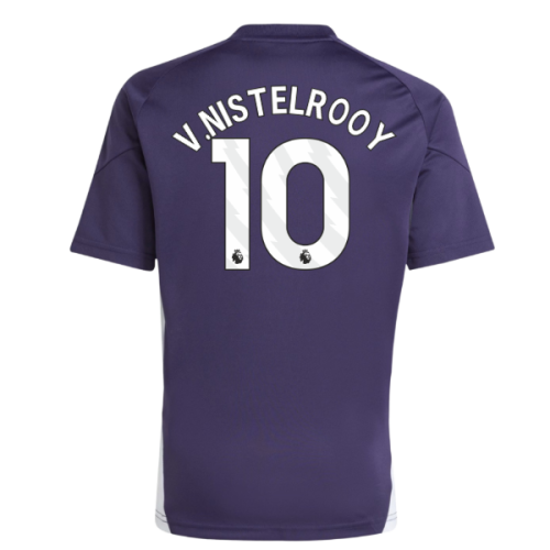 2025-2026 Man Utd Training Jersey (Aurora Plum) - Kids (V.Nistelrooy 10)
