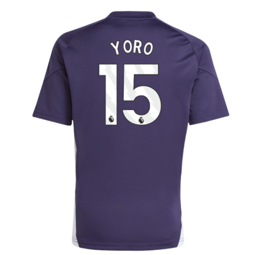 2025-2026 Man Utd Training Jersey (Aurora Plum) - Kids (Yoro 15)