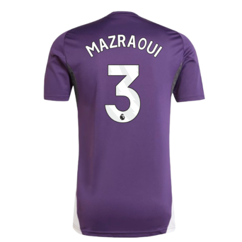 2025-2026 Man Utd Training Jersey (Aurora Plum) (Mazraoui 3)