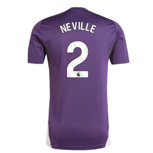 2025-2026 Man Utd Training Jersey (Aurora Plum) (Neville 2)
