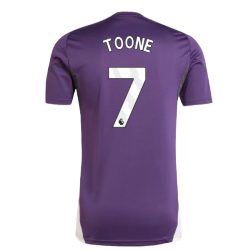 2025-2026 Man Utd Training Jersey (Aurora Plum) (Toone 7)