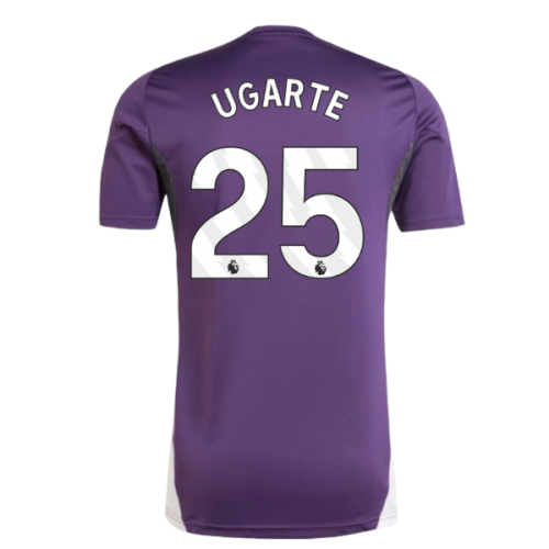 2025-2026 Man Utd Training Jersey (Aurora Plum) (Ugarte 25)