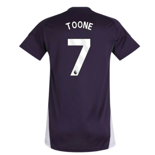 2025-2026 Man Utd Training Jersey (Aurora Plum) - Womens (Toone 7)