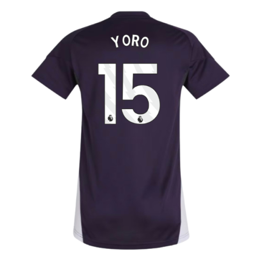 2025-2026 Man Utd Training Jersey (Aurora Plum) - Womens (Yoro 15)