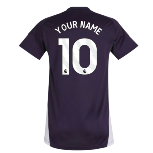2025-2026 Man Utd Training Jersey (Aurora Plum) - Womens (Your Name)