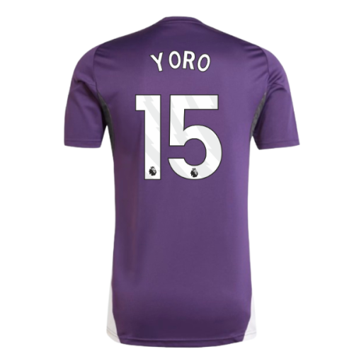 2025-2026 Man Utd Training Jersey (Aurora Plum) (Yoro 15)