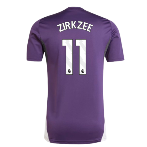 2025-2026 Man Utd Training Jersey (Aurora Plum) (Zirkzee 11)