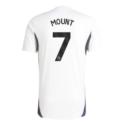 2025-2026 Man Utd Training Jersey (White) (Mount 7)