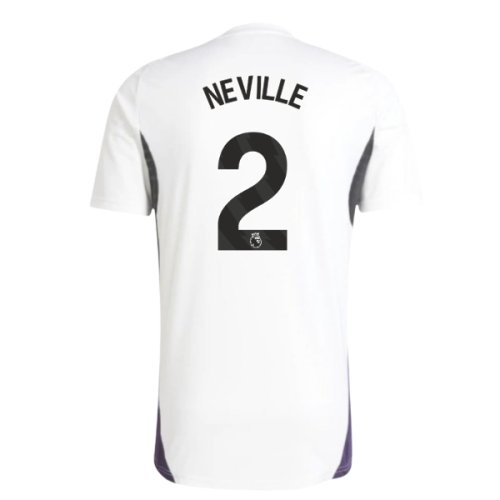 2025-2026 Man Utd Training Jersey (White) (Neville 2)