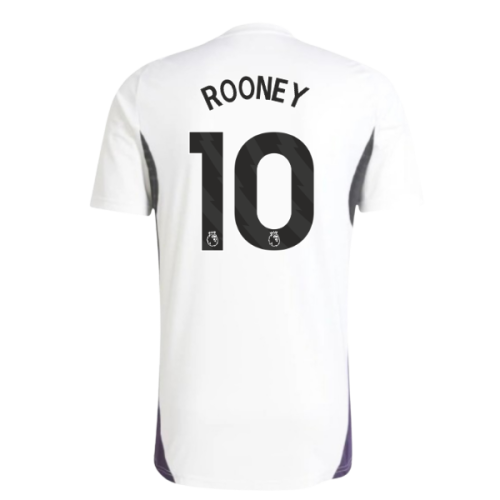 2025-2026 Man Utd Training Jersey (White) (Rooney 10)