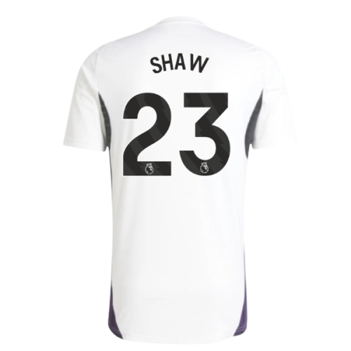 2025-2026 Man Utd Training Jersey (White) (Shaw 23)