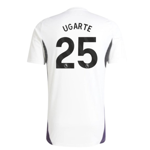 2025-2026 Man Utd Training Jersey (White) (Ugarte 25)