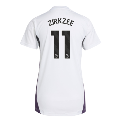 2025-2026 Man Utd Training Jersey (White) - Womens (Zirkzee 11)