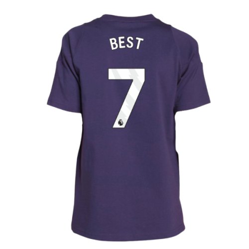 2025-2026 Man Utd Training Tee (Aurora Plum) - Kids (Best 7)